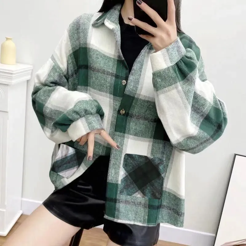 Loose Casual Shirt Jacket