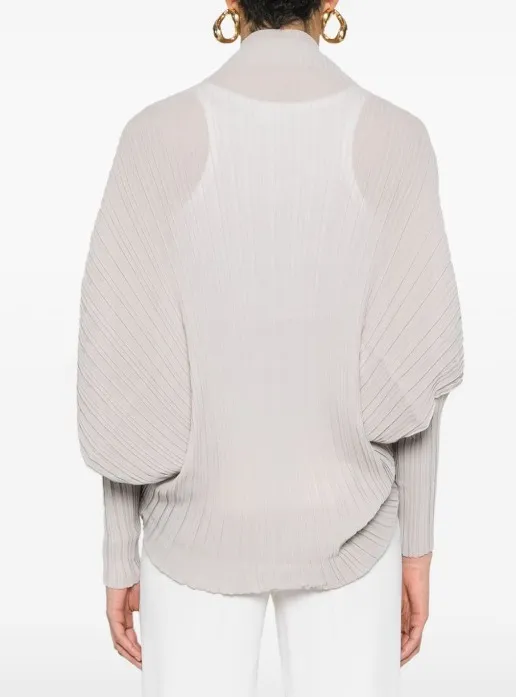 MaxMara  |Plissé-pleated shrug