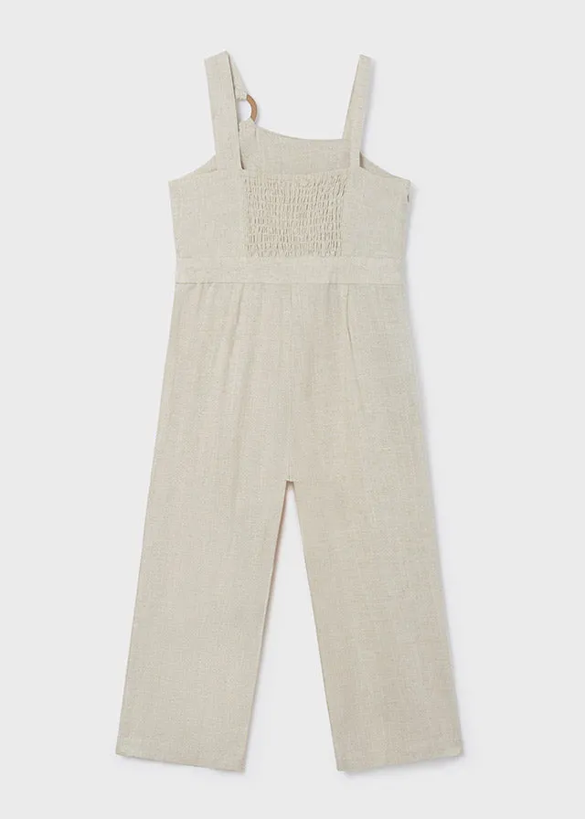 Mayoral linen romper for teen girl - Linen