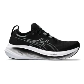 Men's Asics GEL-Nimbus 26, Black/Graphite Grey, 12 2E Wide