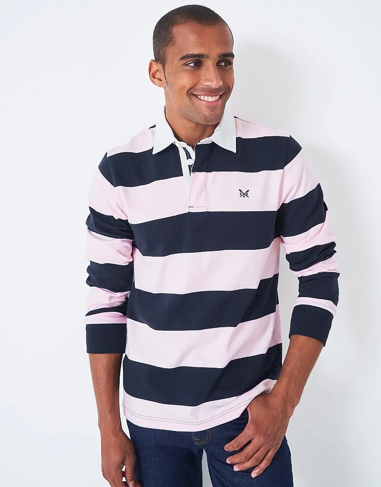 Men's Heritage Stripe Rugby Stripe from Crew Clothing Company