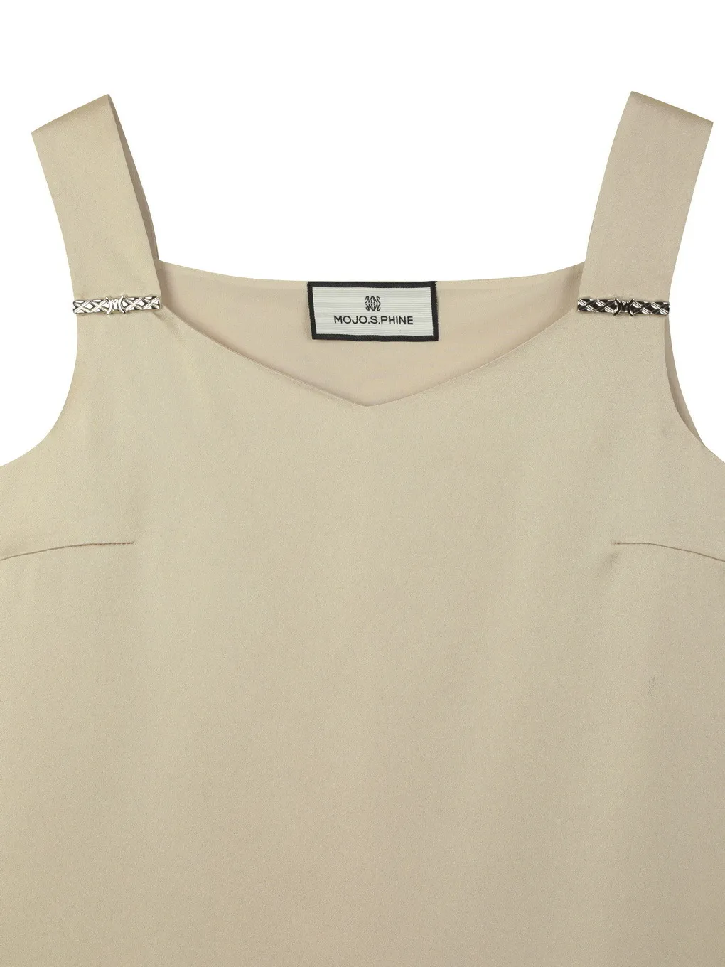 MOJO.S.PHINE  |Casual Style Sleeveless Plain Elegant Style Bridal