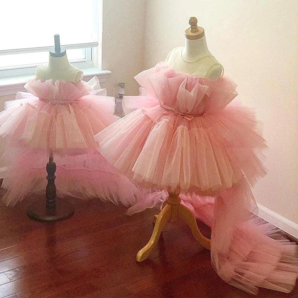 Mom and Baby Ruffle Matching Dresses