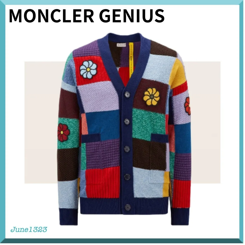 MONCLER  |Collaboration Logo Cardigans