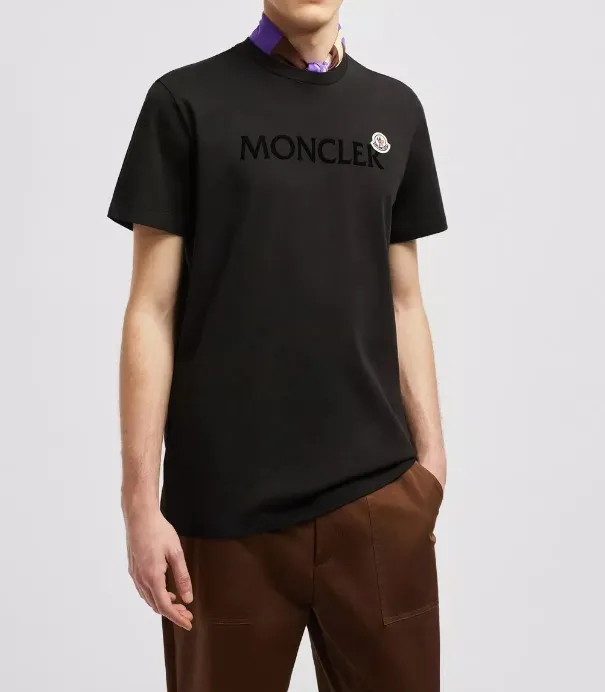 MONCLER  |Flocked Logo T-Shirt