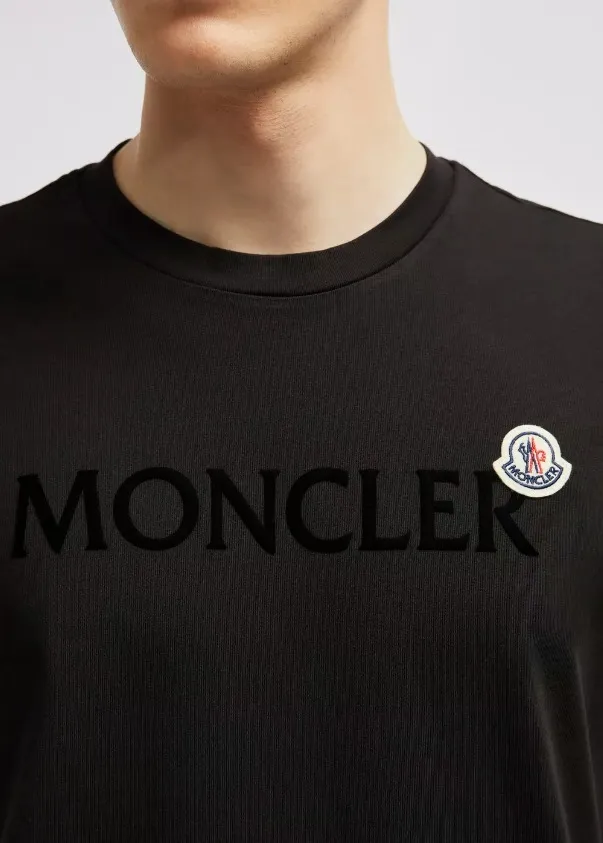 MONCLER  |Flocked Logo T-Shirt