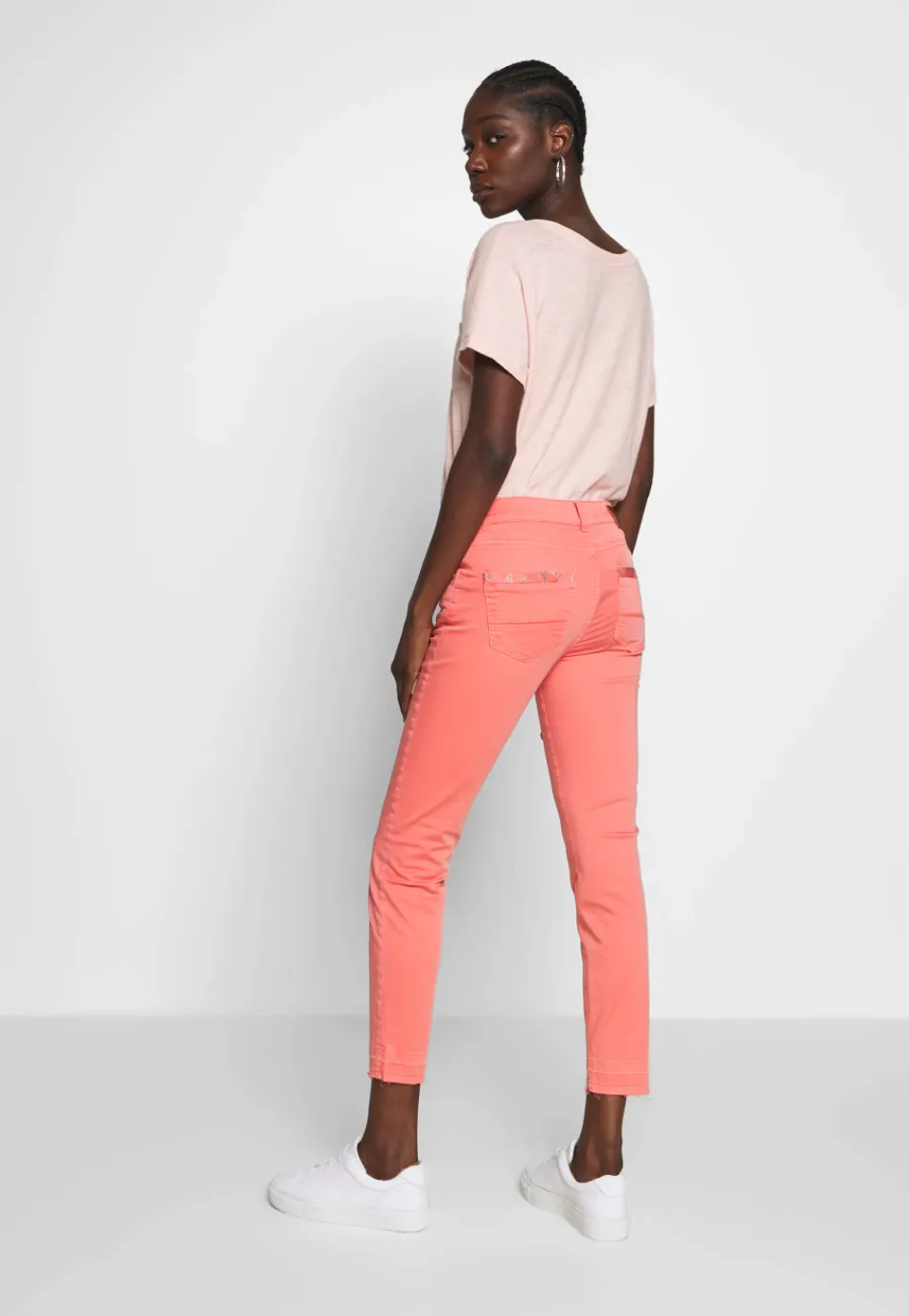 Mos Mosh - Sumner Decor Pant Ankle Sugar Coral