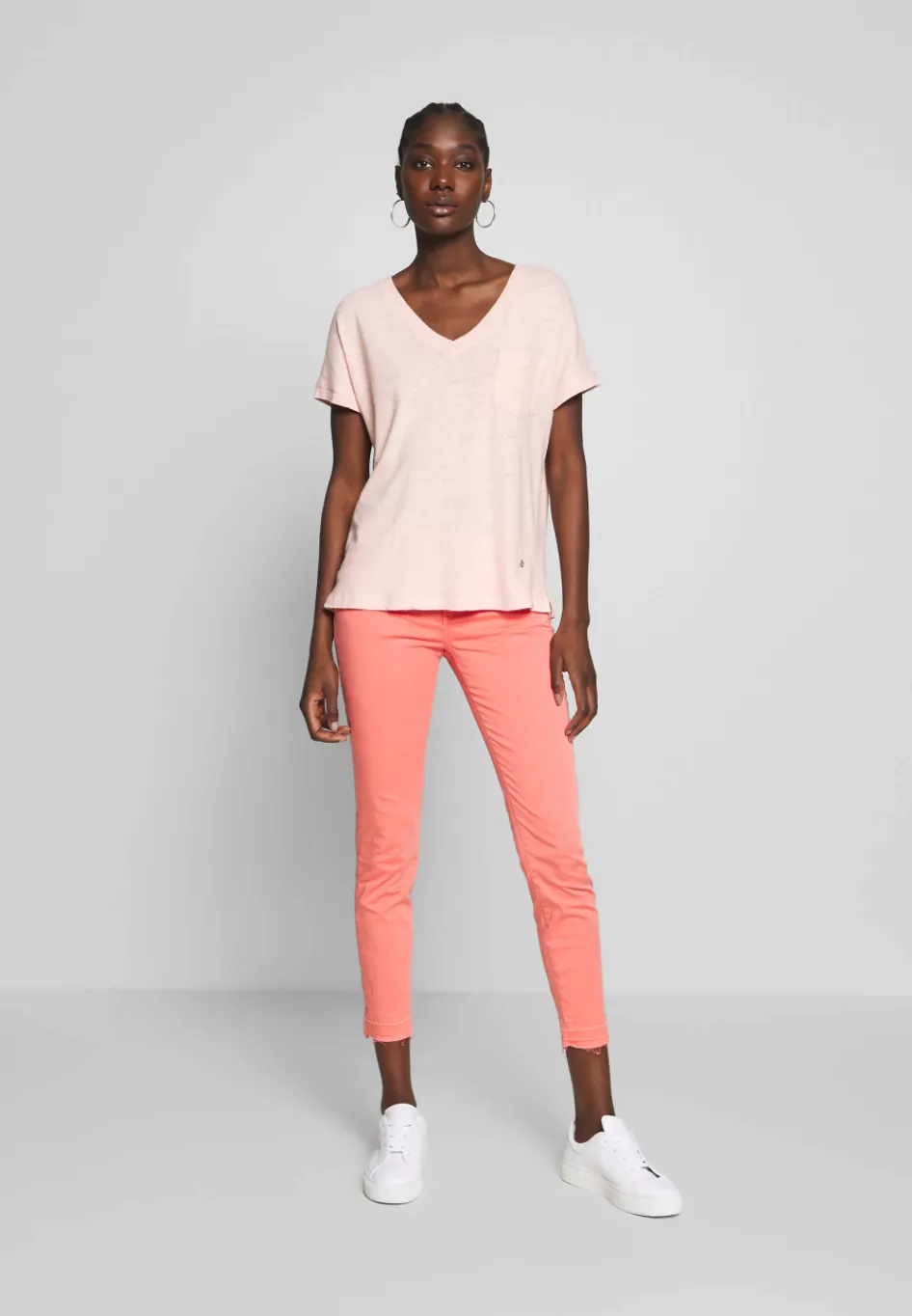 Mos Mosh - Sumner Decor Pant Ankle Sugar Coral