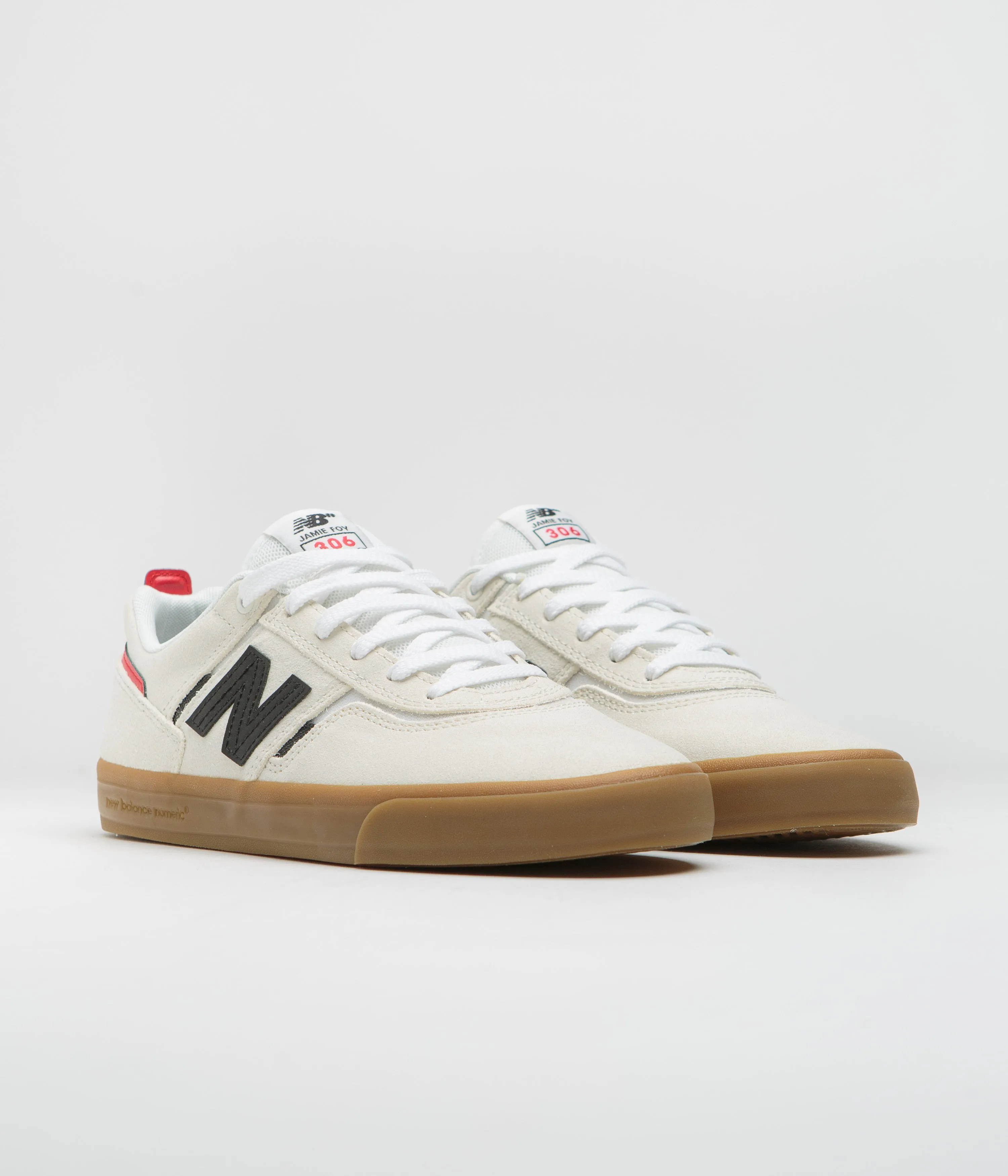 New Balance Numeric 306 Jamie Foy Shoes - Sea Salt / Gum