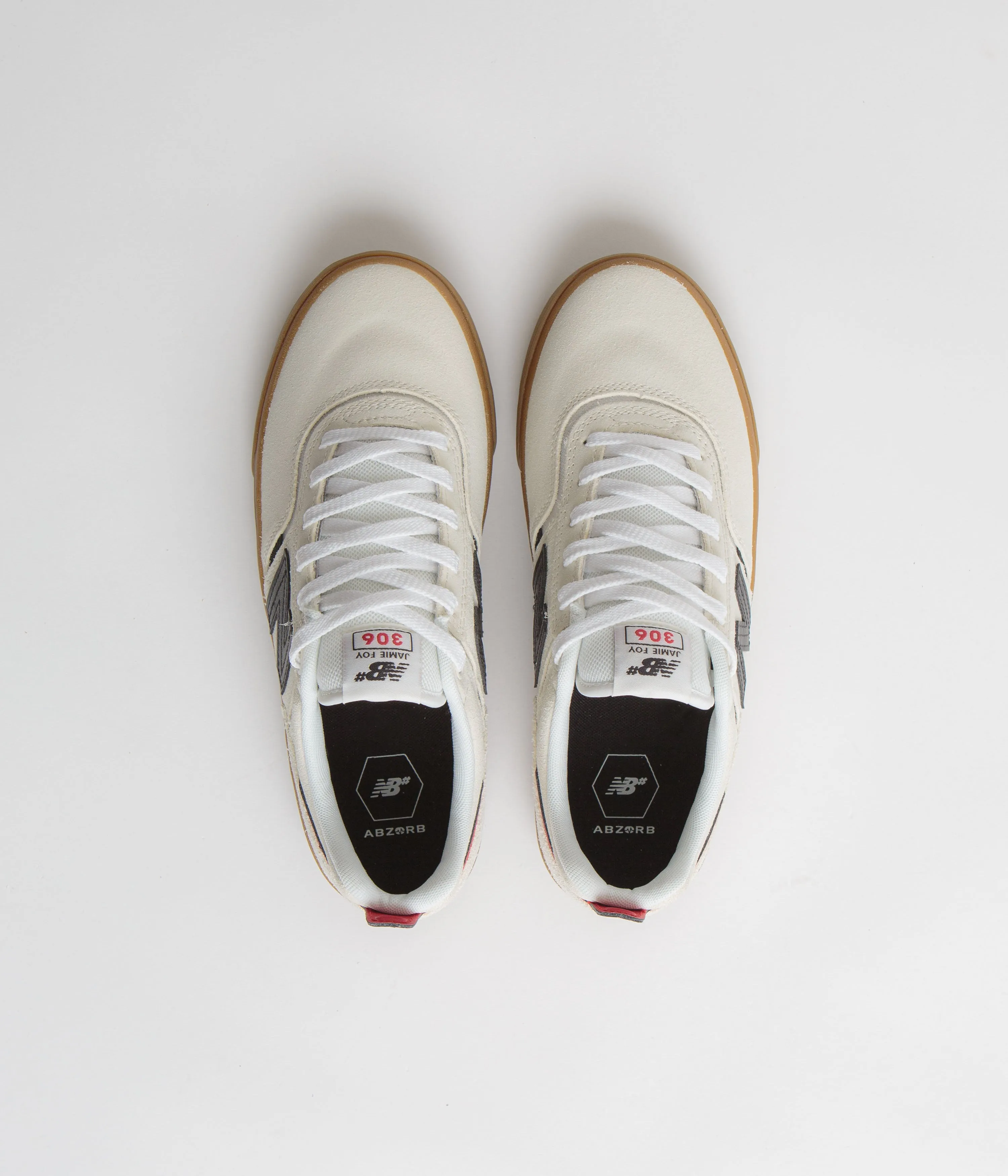 New Balance Numeric 306 Jamie Foy Shoes - Sea Salt / Gum