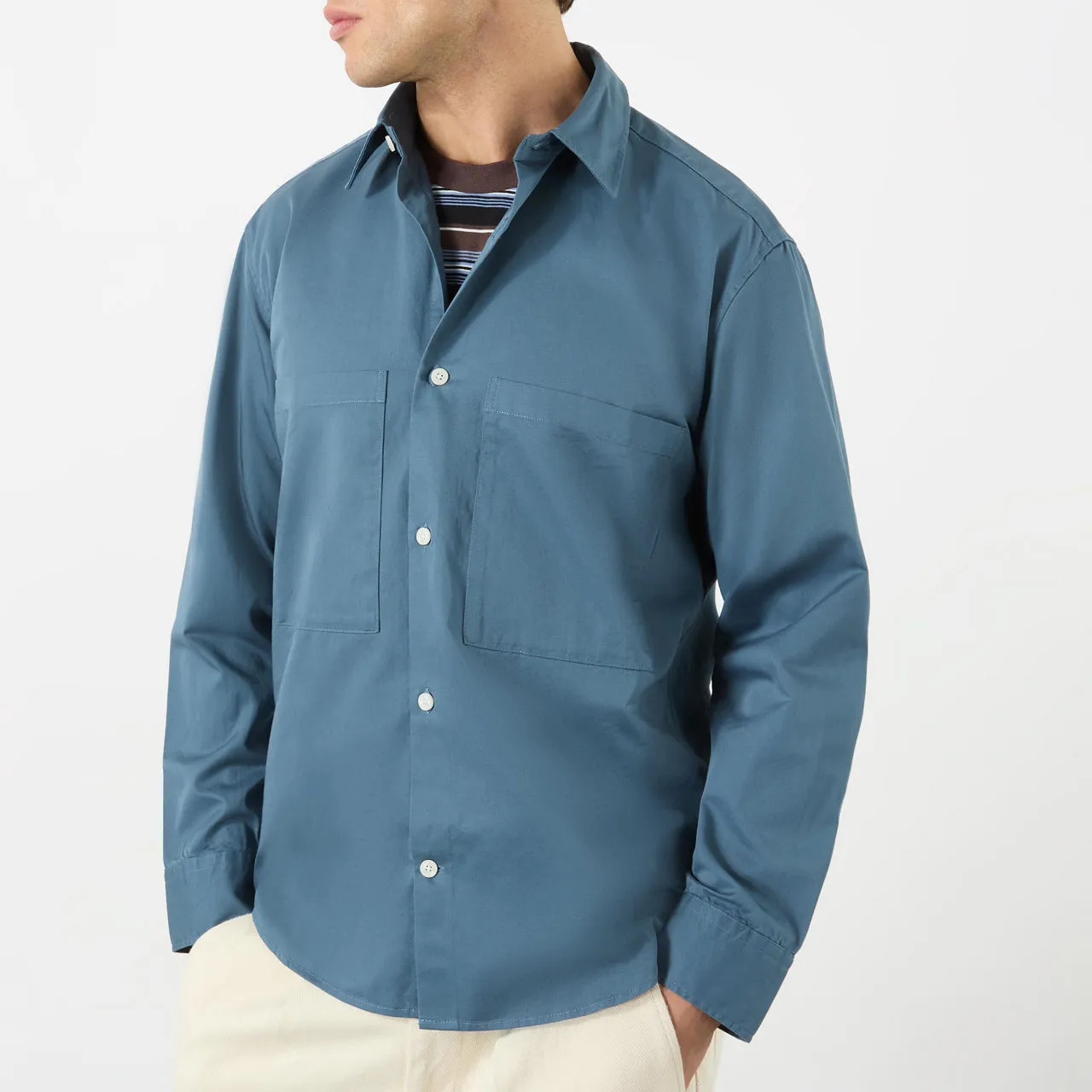 NN07 Freddy 5326 Casual Shirt - Blue