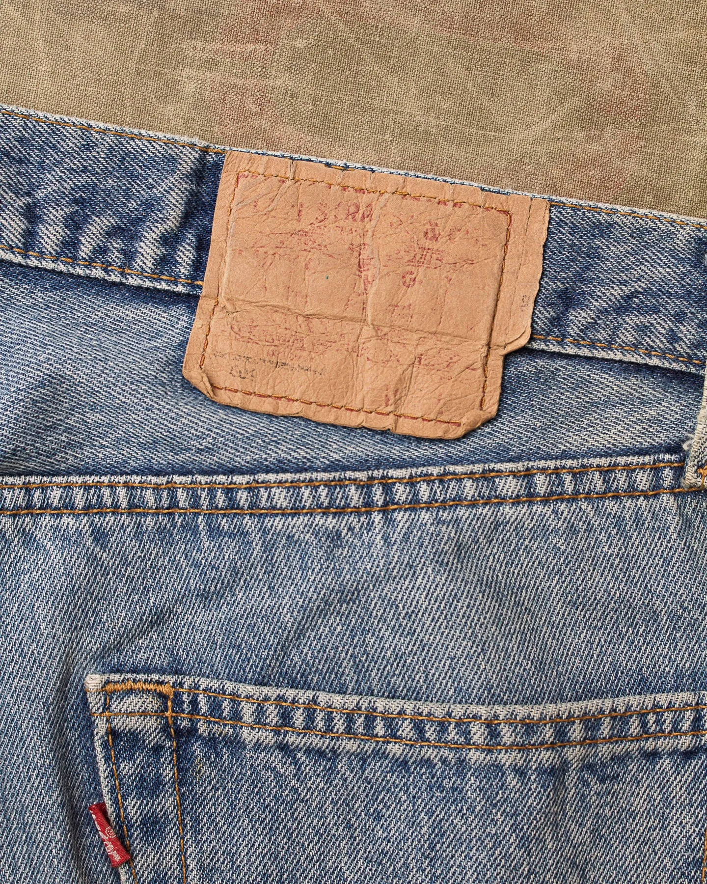 No. 6 Vintage 90's Made in USA Levi's 501 Jeans W36