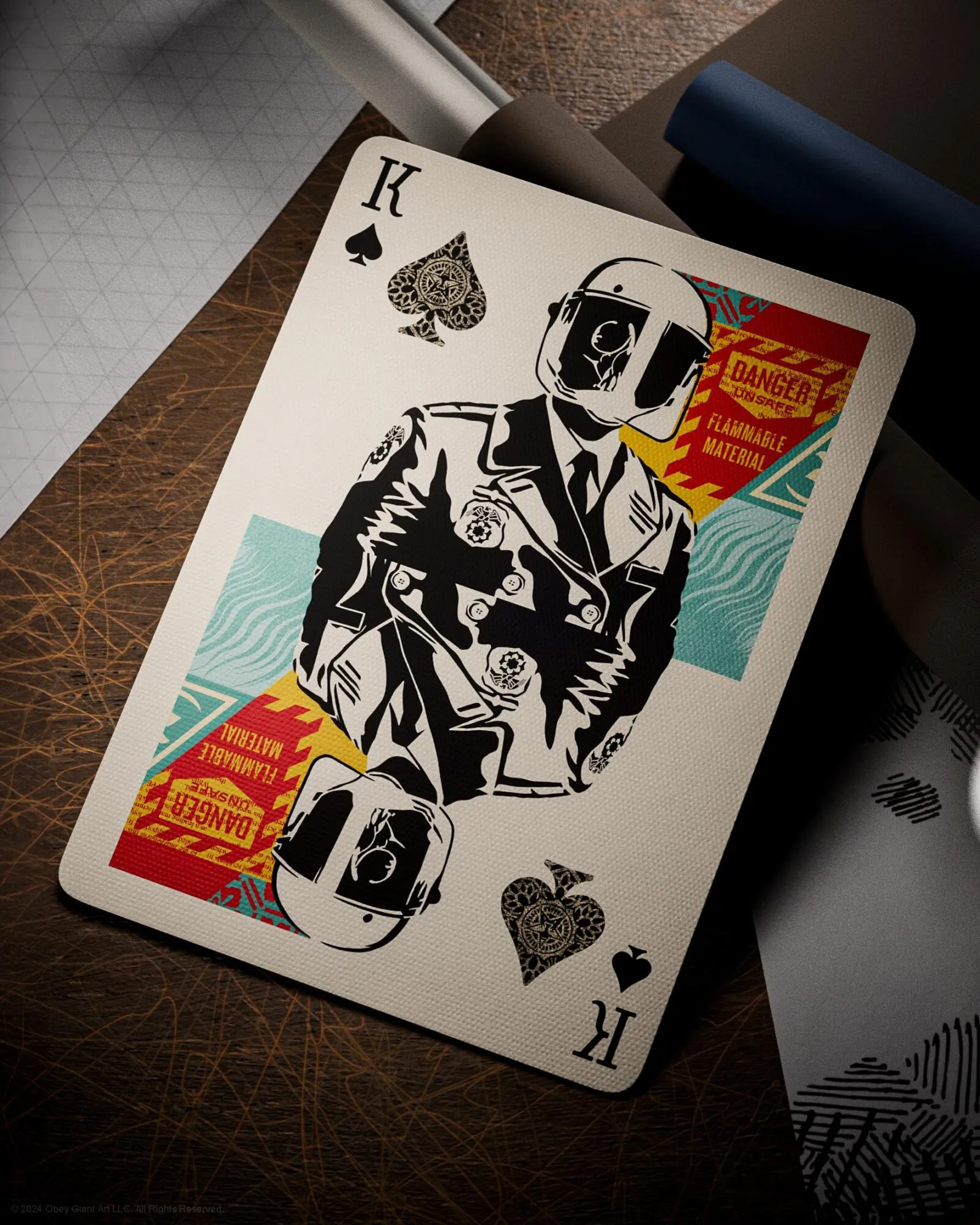 OBEY x Theory 11 Playing Cards – Collage Edition | Obey Clothing UK