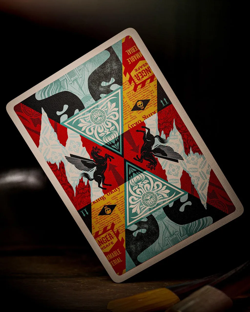 OBEY x Theory 11 Playing Cards – Collage Edition | Obey Clothing UK