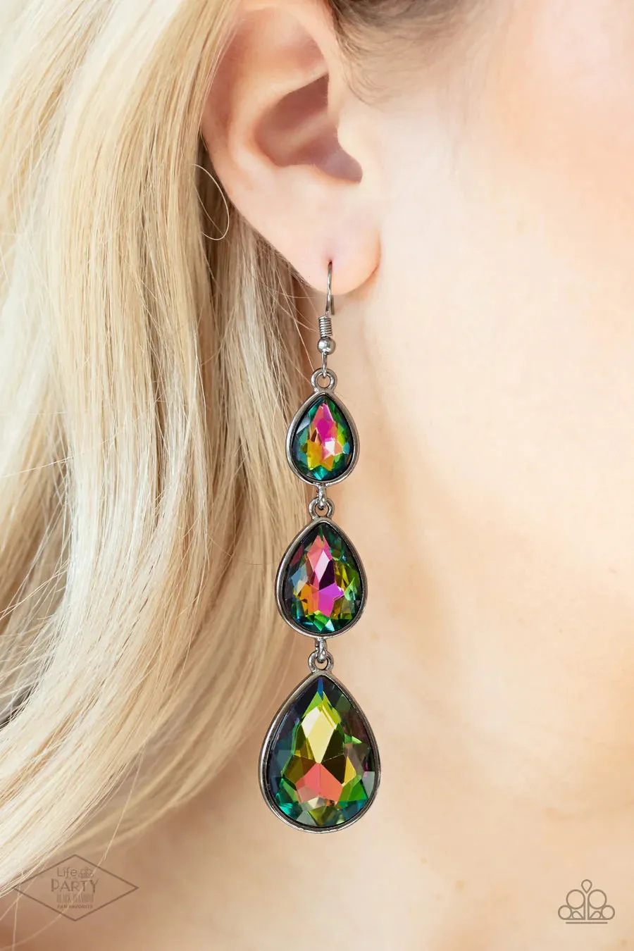 Paparazzi Accessories - Metro Momentum - Multi Earrings