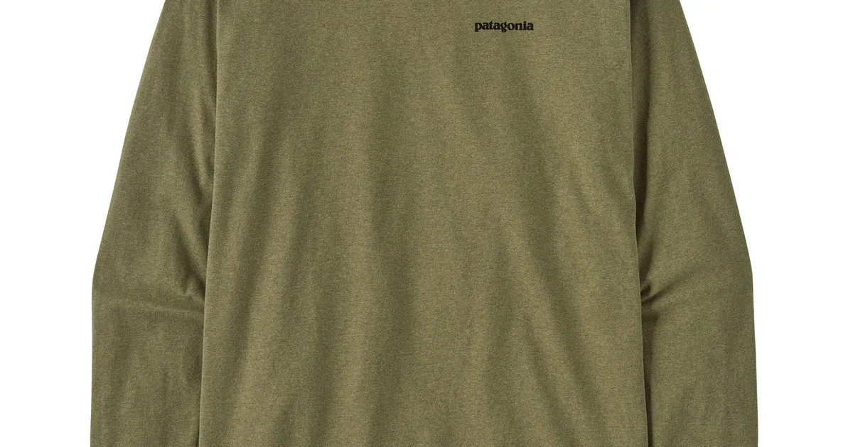 Patagonia Long-Sleeved P-6 Logo Responsibili-Tee® -  at CCW Clothing