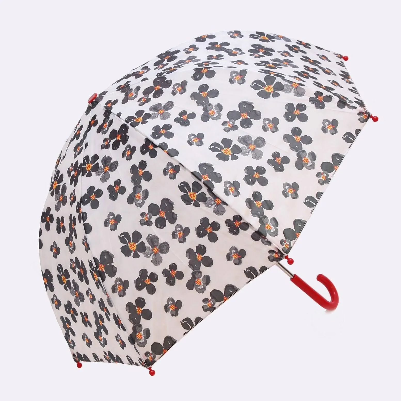 Pluie Pluie Girls RU - BK Black Flower Umbrella