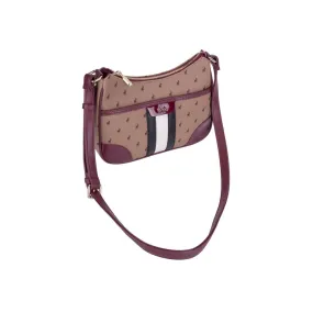 Polo Manhattan Crossbody  Burgandy