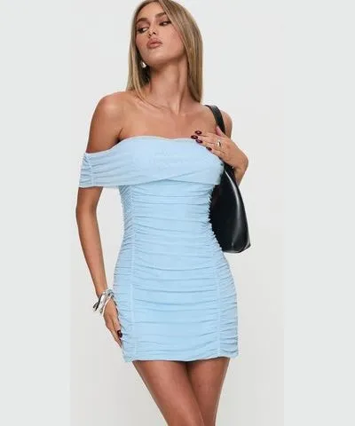 Princess Polly Dejaview Strapless Mini Dress