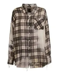 R13  |Gingham Glen Patterns Tartan Casual Style Unisex