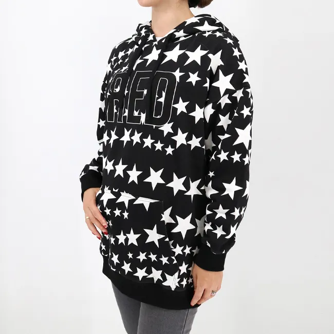 RED VALENTINO  |Star Unisex Long Sleeves Cotton Medium Logo Skater Style