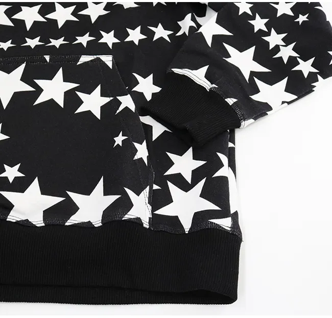 RED VALENTINO  |Star Unisex Long Sleeves Cotton Medium Logo Skater Style