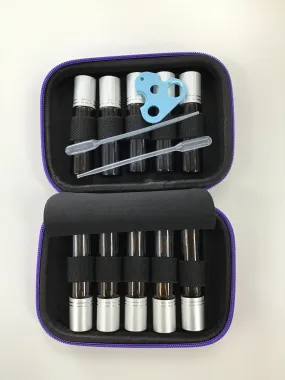 Rollers plus purple hard case 10 x 10ml