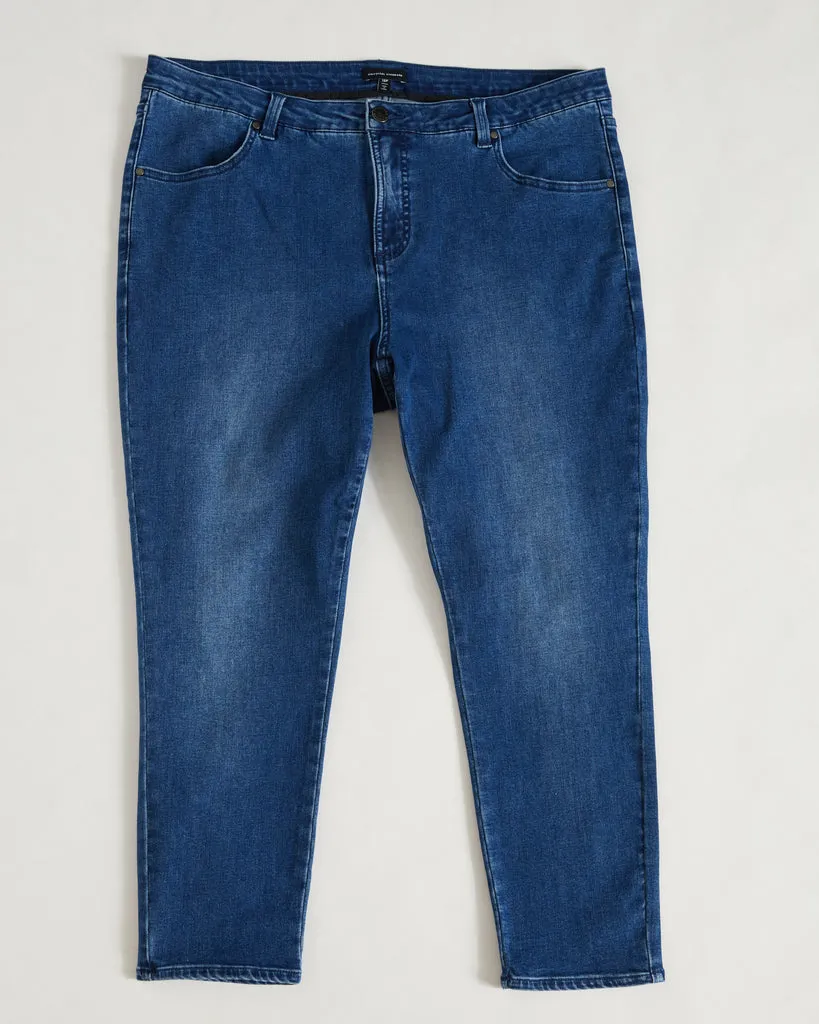 Seine High Rise Skinny Jeans Petite - True Blue