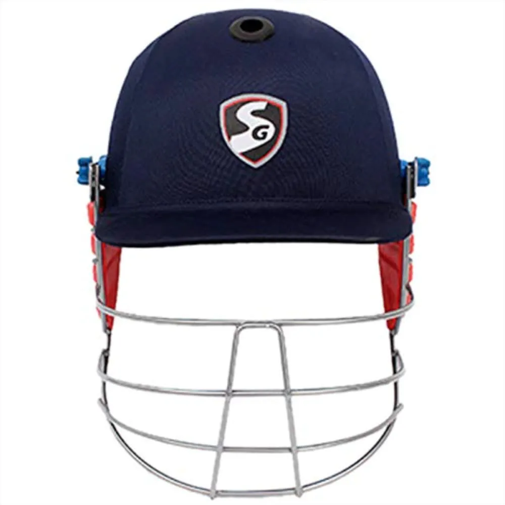 SG Poly-Fab Professional Cricket Helmet (Dark Blue)