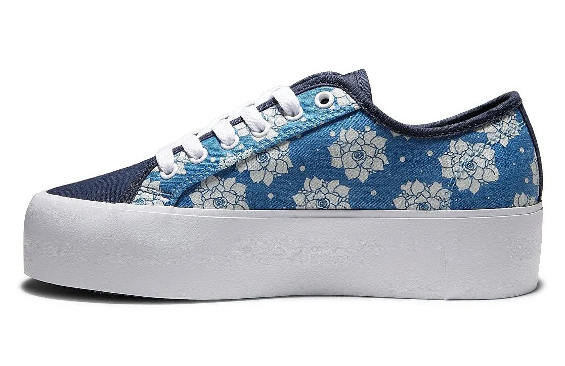 shoes DC Manual Platform - DNM/Denim - women´s