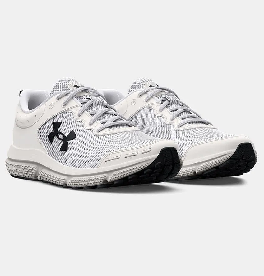 shoes Under Armour Charged Assert 10 - White/Black - men´s