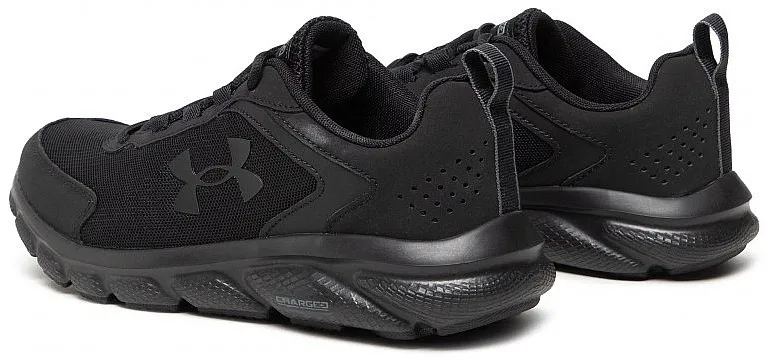 shoes Under Armour Charged Assert 9 - 003/Black/Black - men´s