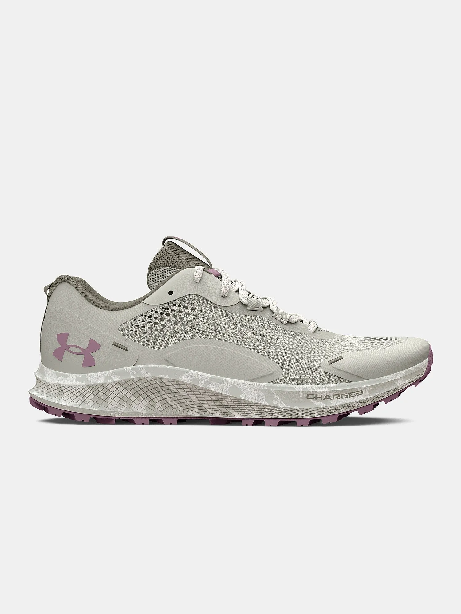 shoes Under Armour Charged Bandit Trail 2 - Green/Purple - women´s