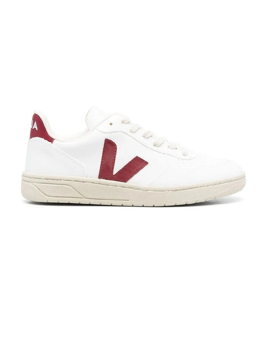 Sneakers Veja donna V-10 VX0703279A bianche