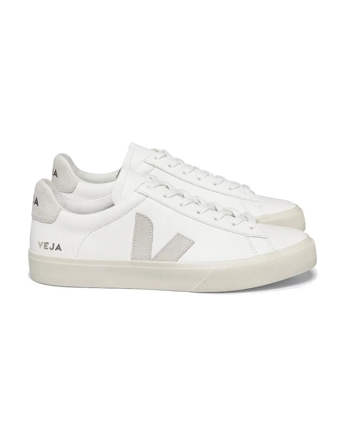 Sneakers Veja uomo CP0502 Campo Chromefree bianco natural