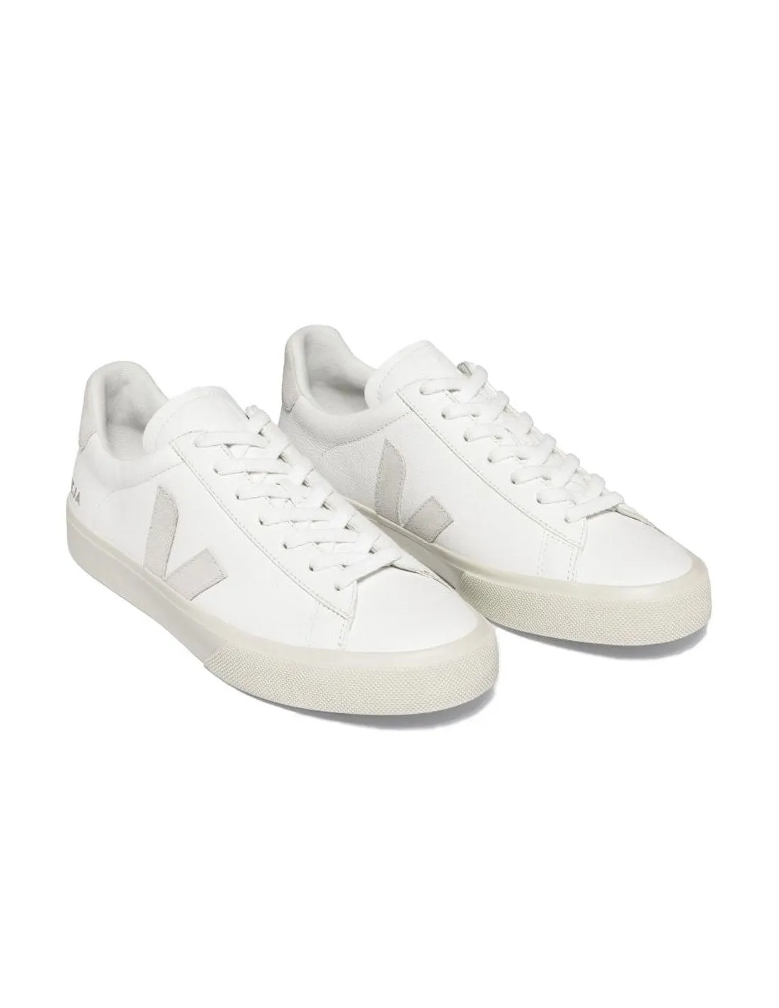 Sneakers Veja uomo CP0502 Campo Chromefree bianco natural