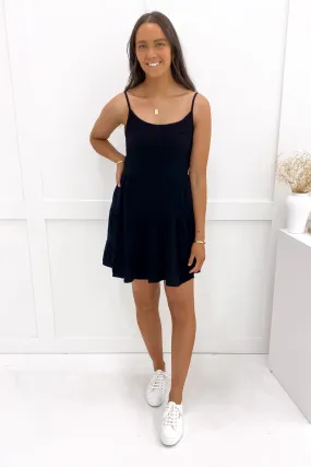 Sole Mini Dress Black