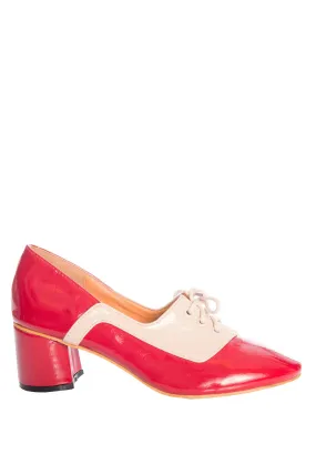 THE MODERNIST TWO TONE LACE SHOE