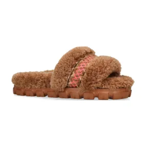 UGG Cozetta Braided Slippers - Brown