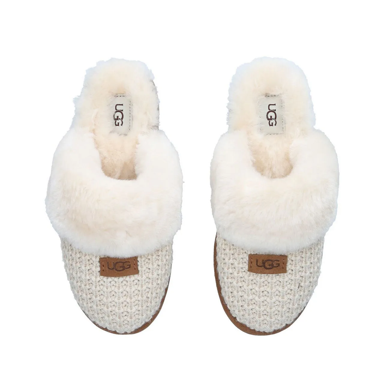 UGG Cozy Knit Slippers - Cream