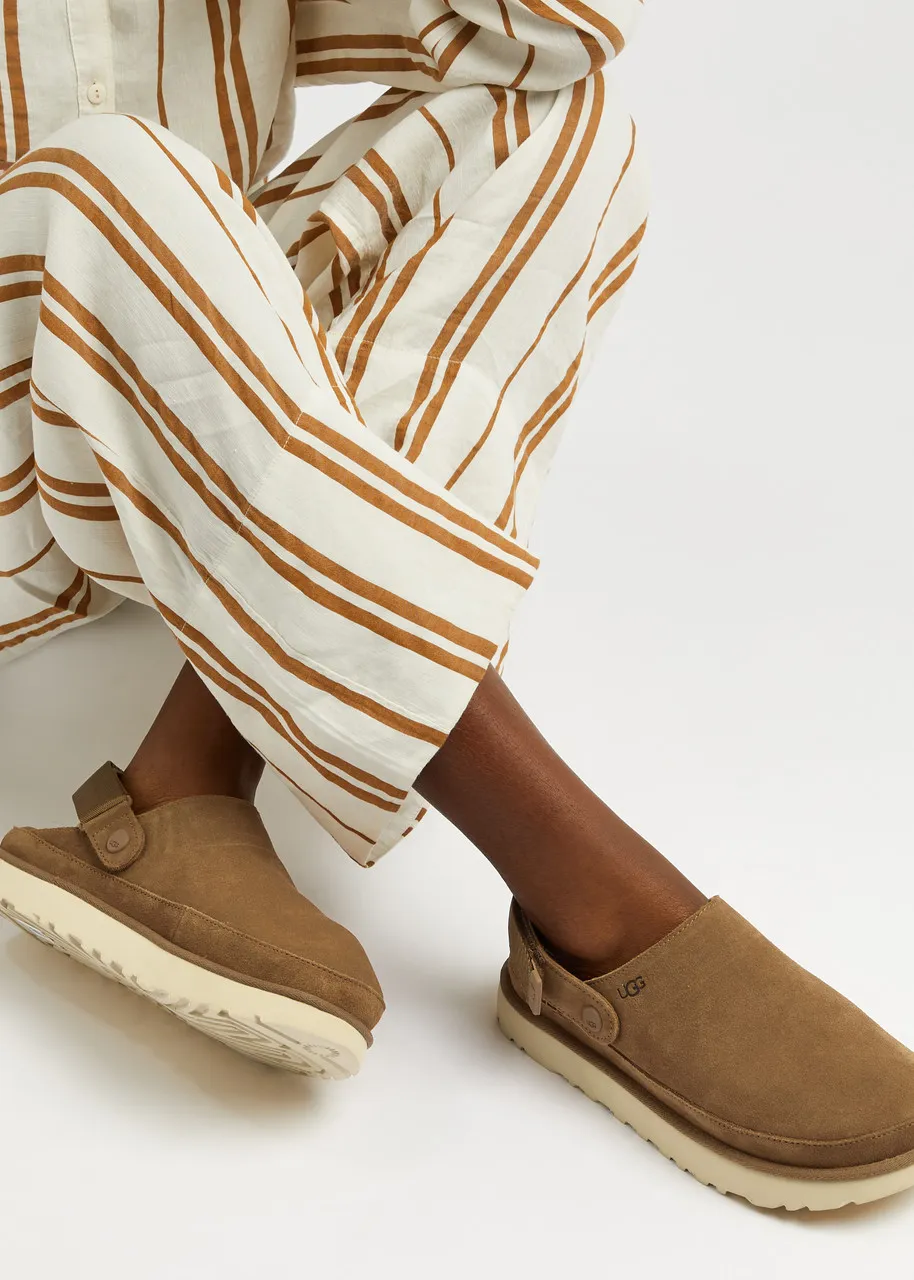 UGG Goldenstar Clog suede sliders  
                         
                     
                