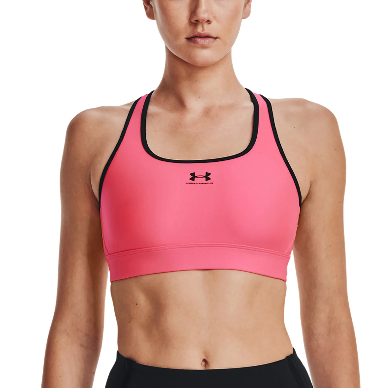 Under Armour Authentics Reggiseno Sportivo  Cerise/Black