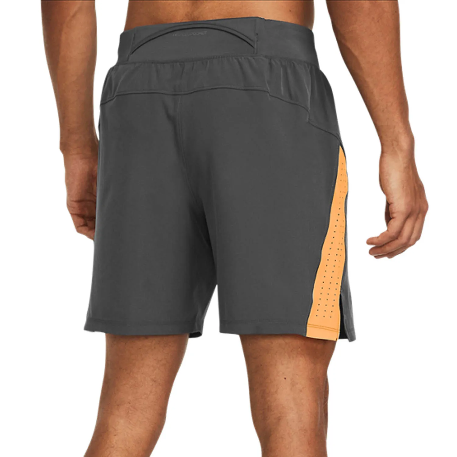 Under Armour Launch Elite 7in Pantaloncini  Castlerock/Nova Orange/Reflective