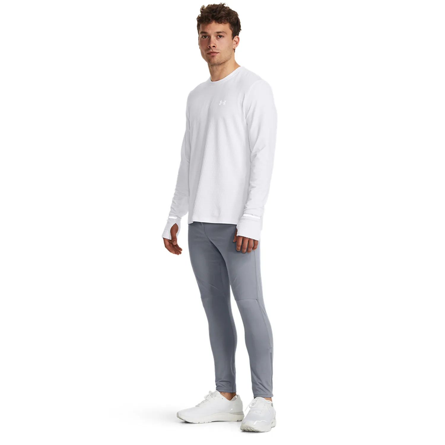 Under Armour Qualifier Cold Maglia  White/Reflective