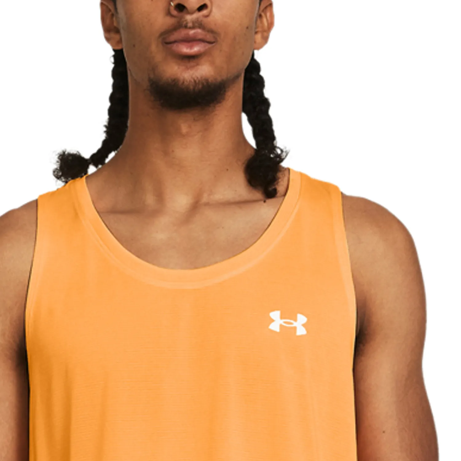 Under Armour Streaker Canotta  Nova Orange/Reflective