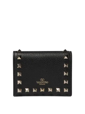 VALENTINO Elegant Studded Mini Wallet