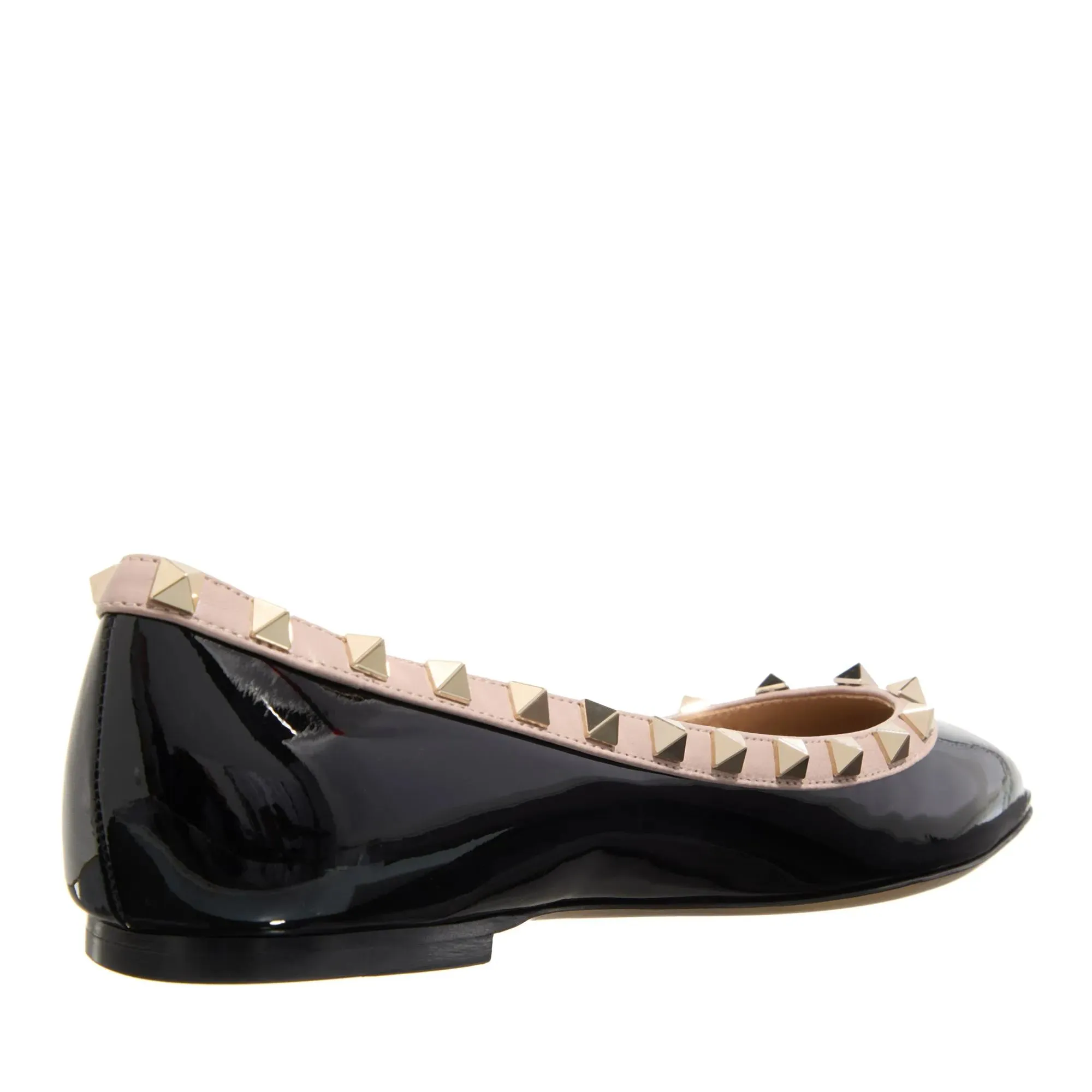 Valentino Garavani  Ballerina Rockstud Nero Poudre