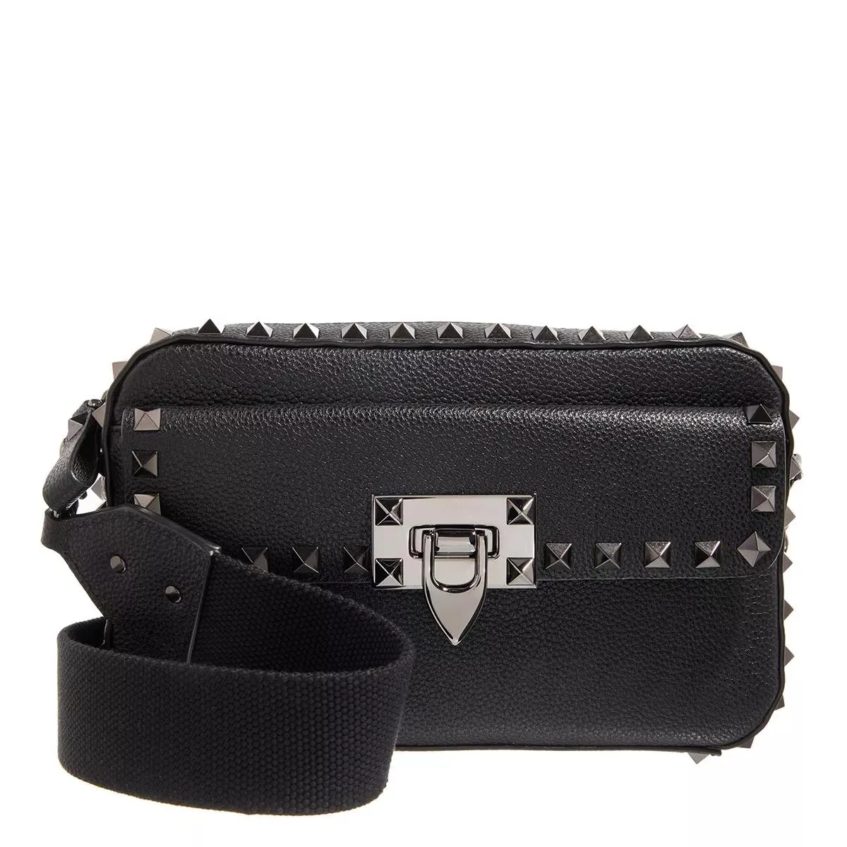 Valentino Garavani  Cross Body Bag Rockstud  Nero