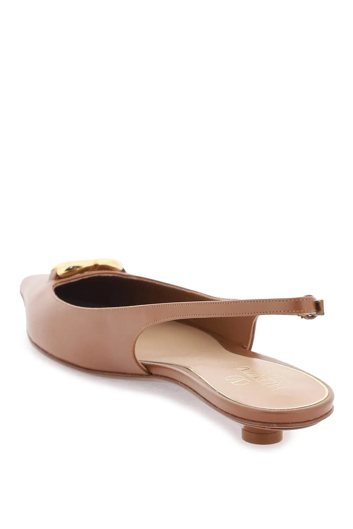 Valentino garavani slingback vlogo ballerina 4W0S0IY1EEY TOBACCO