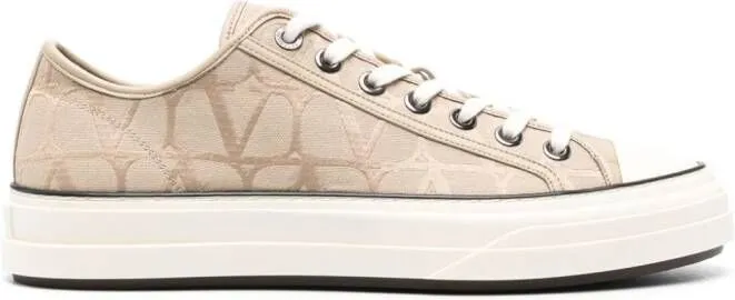 Valentino Garavani Toile Iconographe sneakers Neutrals